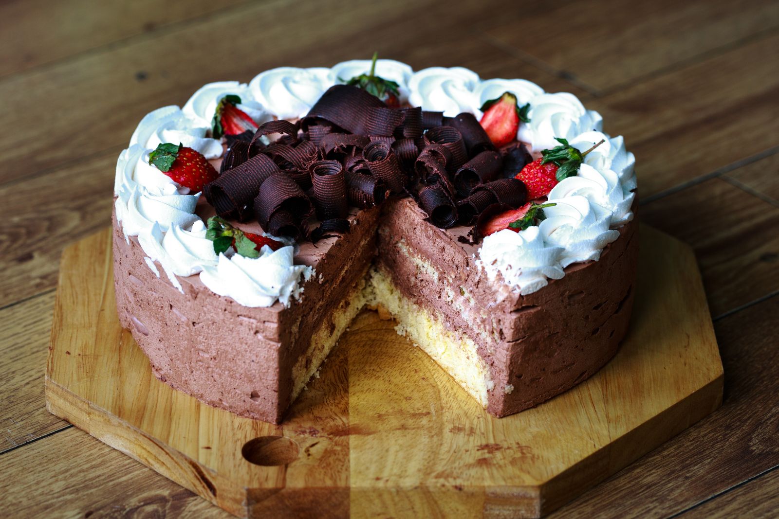 ジャングルショートケーキ